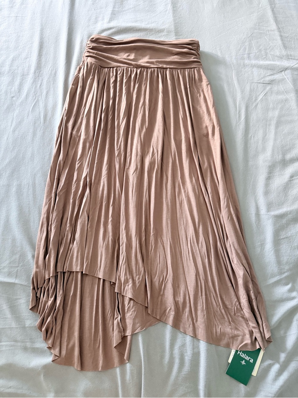 NWT Halara Tie Side Assymetrical Wrap Skirt - Picture 2 of 6